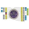 Kép 2/2 - LilyPad 328 , atmega328P mikrovezérlő, arduino
