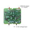Kép 2/3 - 40W inverter, 12 V -> 220V , DC-AC átlakító, transzformátor modul