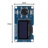 Kép 2/3 - 1.3&quot; OLED kijelző modul nyomógombos EC11