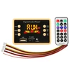 Kép 1/6 - Színes kijelzős fejegység,  BT5.0 MP3 12 Volt, autóba, hangfalba, boombox-ba