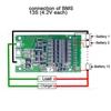 Kép 2/4 - 6-13S 18A BMS Li-ion (3,7-4,2 V) 25,2-67,6 voltos akkupakk-hoz