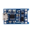 Kép 1/6 - 18650 Lithium Akku töltő, TP4056, 1S,1A, Micro USb , 5 V