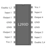 Kép 2/3 - L293D motorvezérlő IC