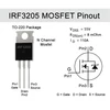 Kép 2/3 - IRF3205 mosfet N-chanel
