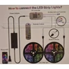 Kép 2/2 - rgb led szalag 5 méter IP65 + wireless