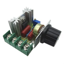 AC 220V 2000W Teljesítmény-, fény-, motor sebesség szabályzó