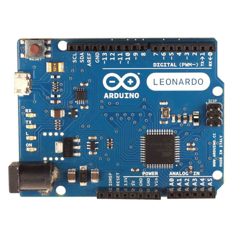 Arduino Leonardo , ATMega32U4 CPU, 16 MHz,