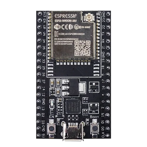 ESP32 - Wroom -38 pin+antenna csatlakozó