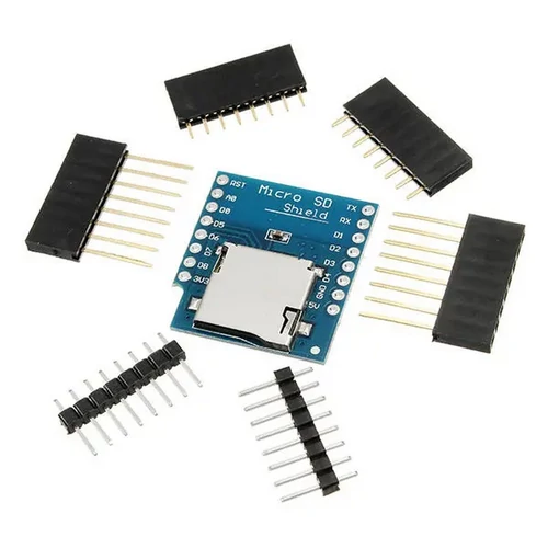 ESP d1 mini microSD shiled