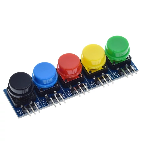 Nagy nyomógomb / 5 db Arduinóhoz