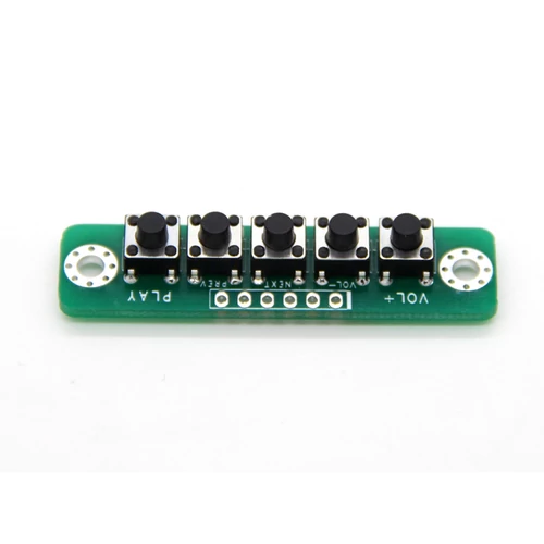 Nyomógomb panel 5-es