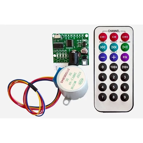 28BYJ-48 5 Volt Stepper motor+ULN2003 vezérlő és távirányító