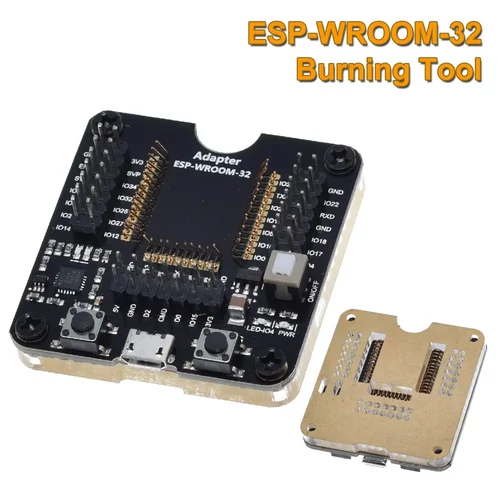 ESP32 wroom Firmware. tesztelő, letöltő modul 