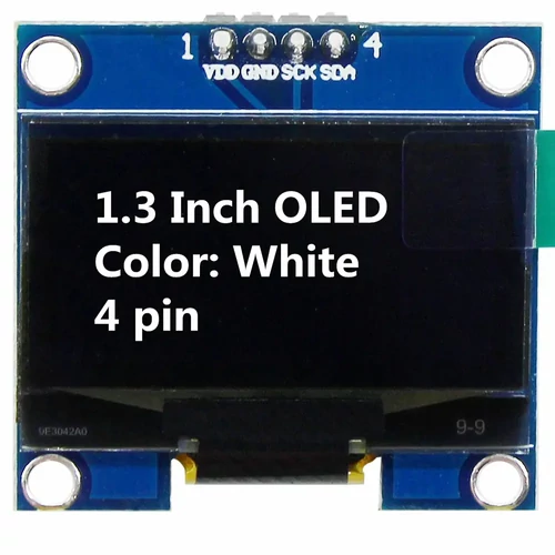 1,3&quot; Oled kijelző/kék, 128*64, I2C
