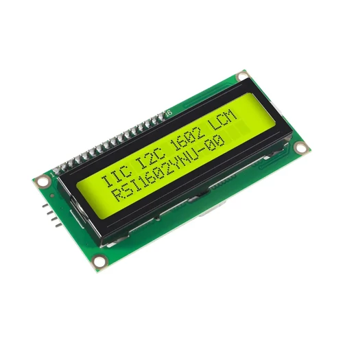 LCD 1602+I2C zöld 2*16 karakter Arduino
