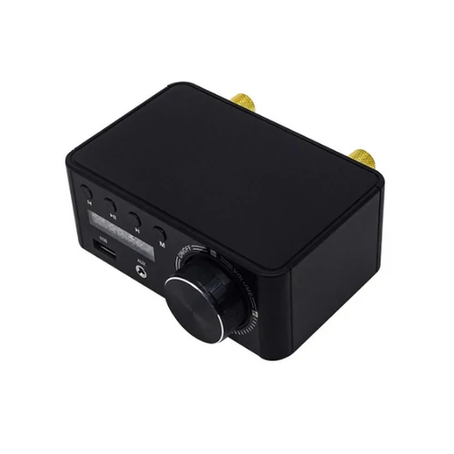 Mini HiFi erősítő, 2*50W, Bluetooth 5.0 