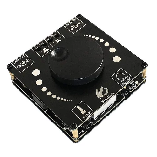 AP50H HiFi sztereó erősítő, Bluetooth 5.0, AUX, 2*50 W, 2-24 v