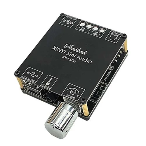 XY-C50h 2x50W erősítő végfok