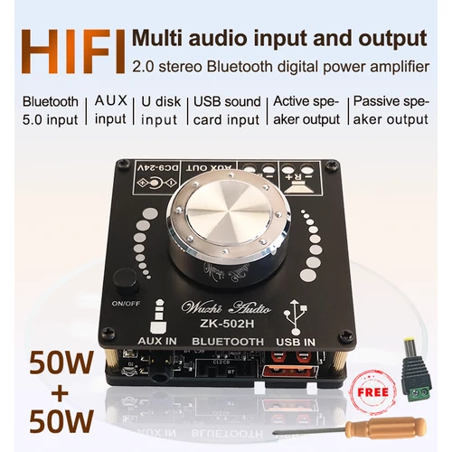 ZK-502H HiFi sztereó erősítő