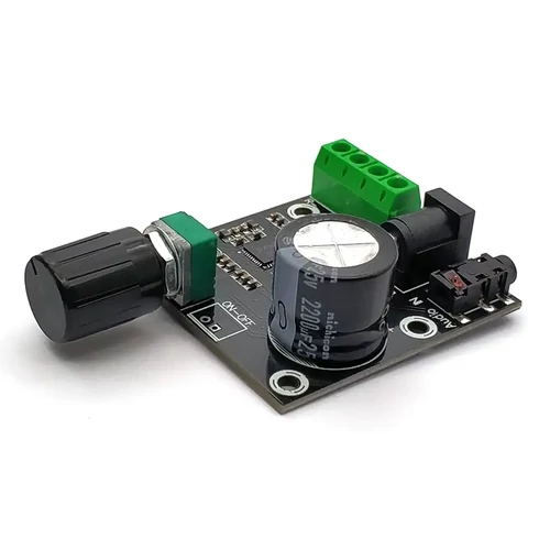 Szuper vékony erősítő PAM8610 2X15W, 12v