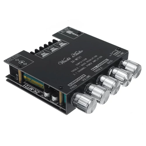 ZK-MT21 2.1-es erősítő 2*50W+100W