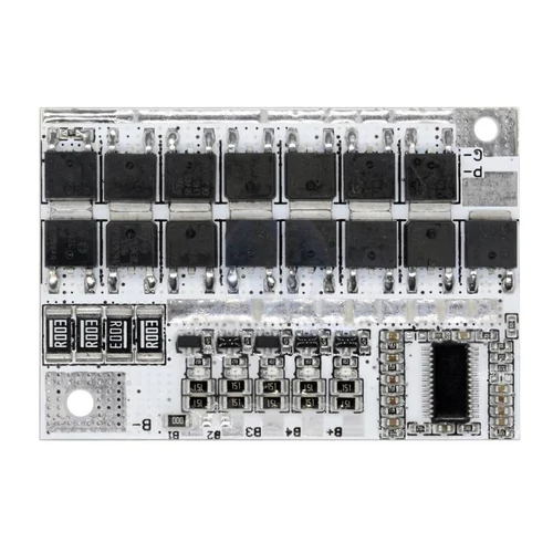 4S 100A BMS Li-ion akkuhoz (4,2), védelmi, felügyeleti elektronika, balanszos