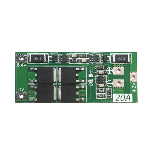 2S20A BMS modul, balanszos, LI-ion (3,7V) 4,2V