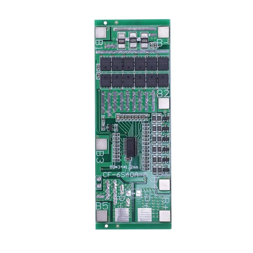 6S 40A BMS modul balanszos 25,2 Volt