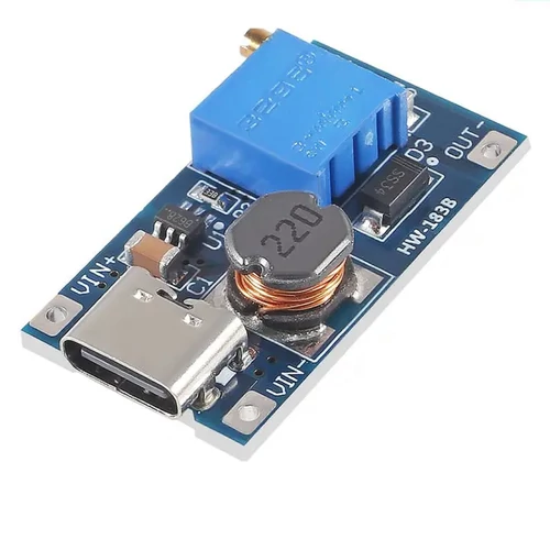 MT3608 Step Up + USB-C