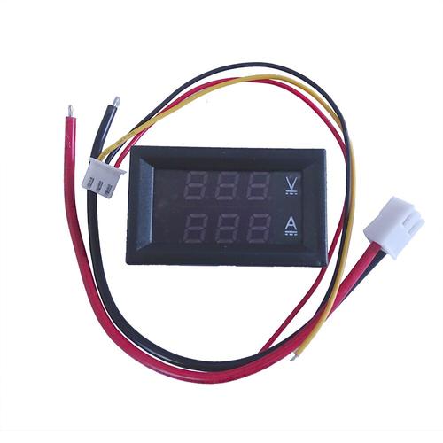 DC Volt-Ampe mérő 100V-10A