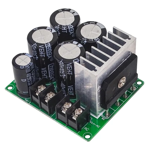 Egyenirányító-szűrő panel 10A 20V