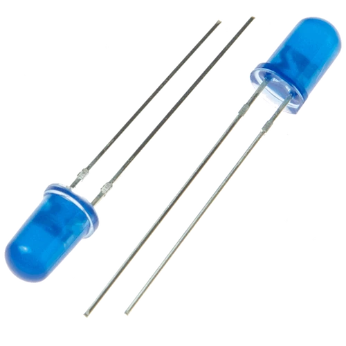 LED 5mm kék /10 db