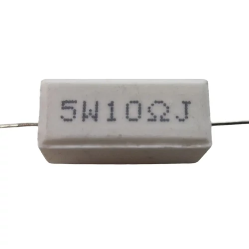 Cement ellenállás 5W 10 Ohm