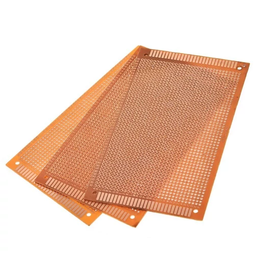 Próba NYÁK, forrszemekkel 9*15 cm