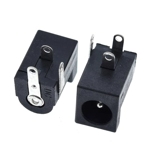 DC tápcsatlakozó anya 5,5, 2,1 mm