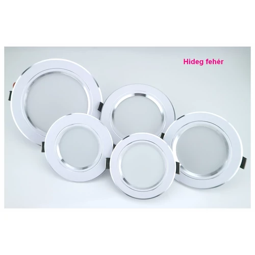 LED beépíthető lámpa fehér 18W/230V HF