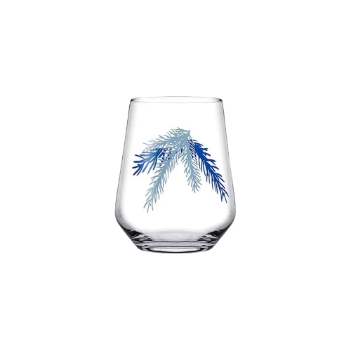 Allegra fenyőmintás long-drinkes pohár 425ml