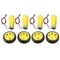 TT hajtóműves dc motor + kerék/ 4 set