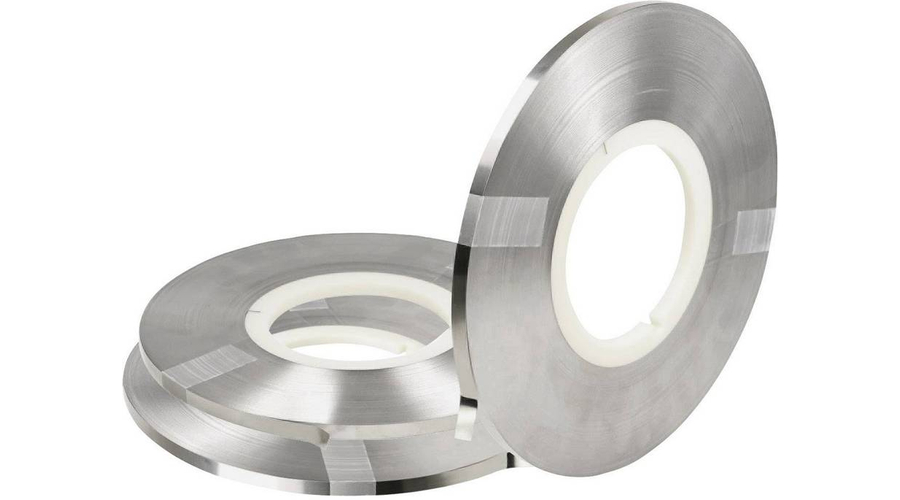Forrszalag, ponthegeszthető, nikkelezett acél szalag 8 mm * 0,15 mm
