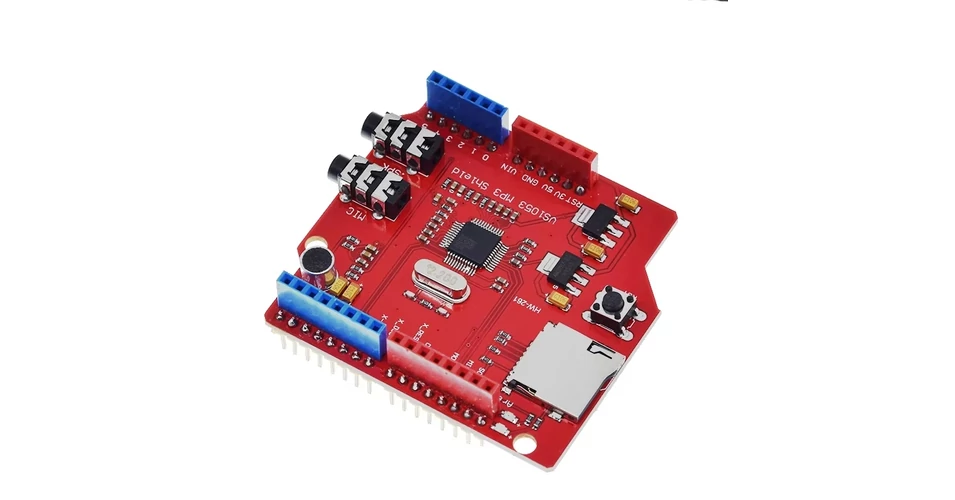 VS1053 Stereo Audio MP3 Arduino uno R3 Shield - Modulshop