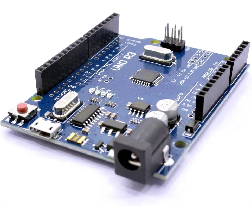 Uno R3 - atmega MEGA328P - ch340g - mikrovezérlő - fejlesztő panel micor usb