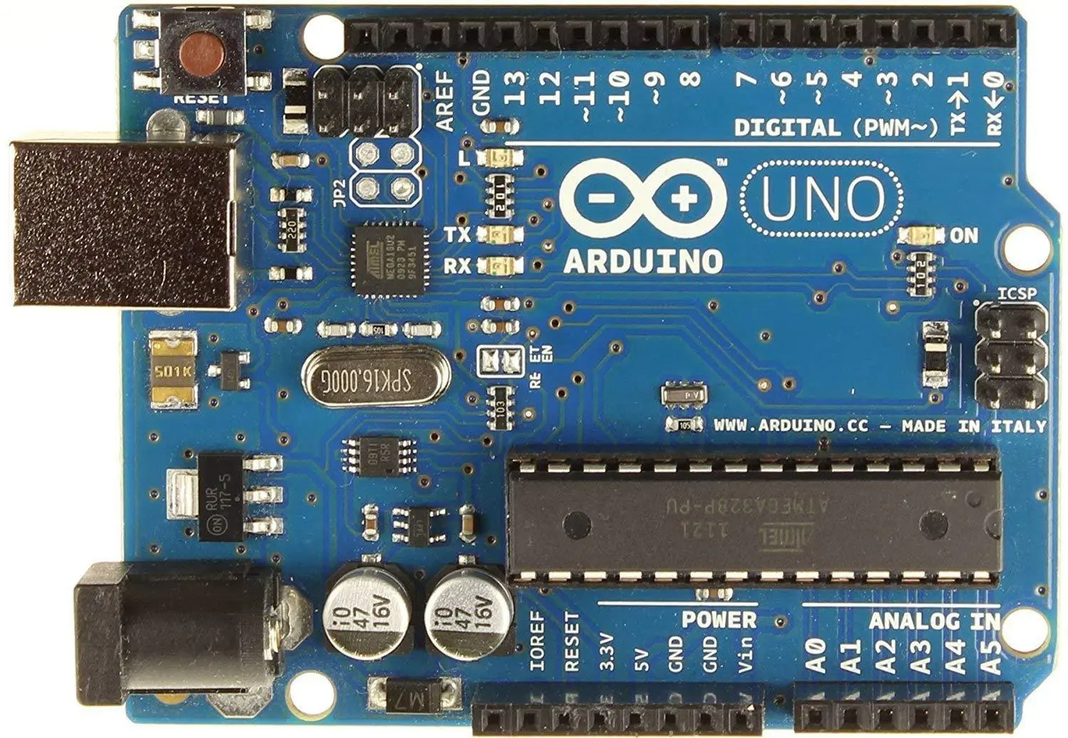 Uno R3 - ATmega328P - DIP - ATmega16u2