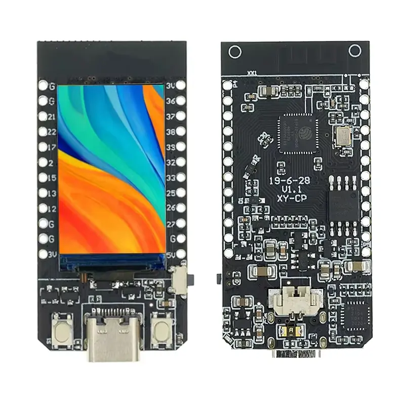 ESP32 + 1,14 TFT kijelző, usb-C