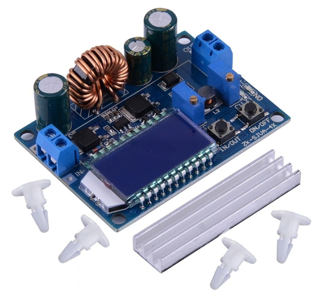 DC-DC konverter HW-140 step up/step down 35W, 5-30V,3A, LCD