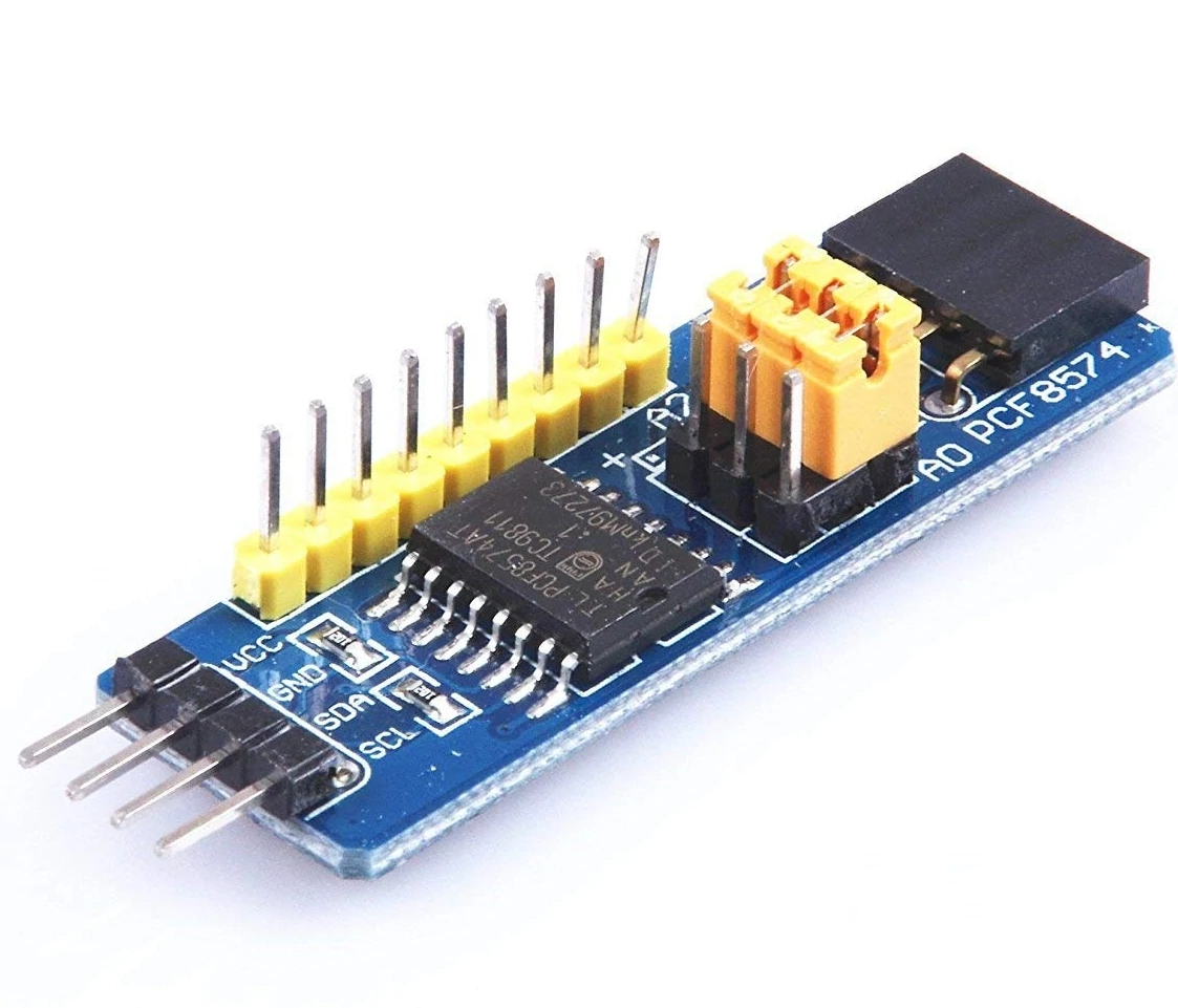 8 csatornás I/O bővítő modul i2C (PCF8574)