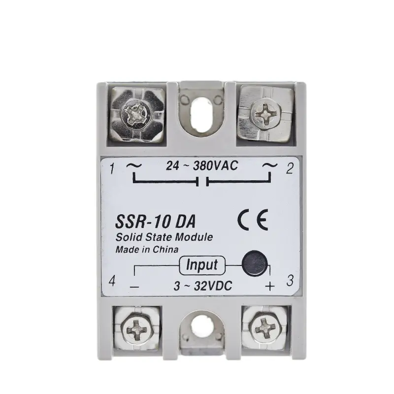 SSR-10 DA szilárdtest relé 10A /380V