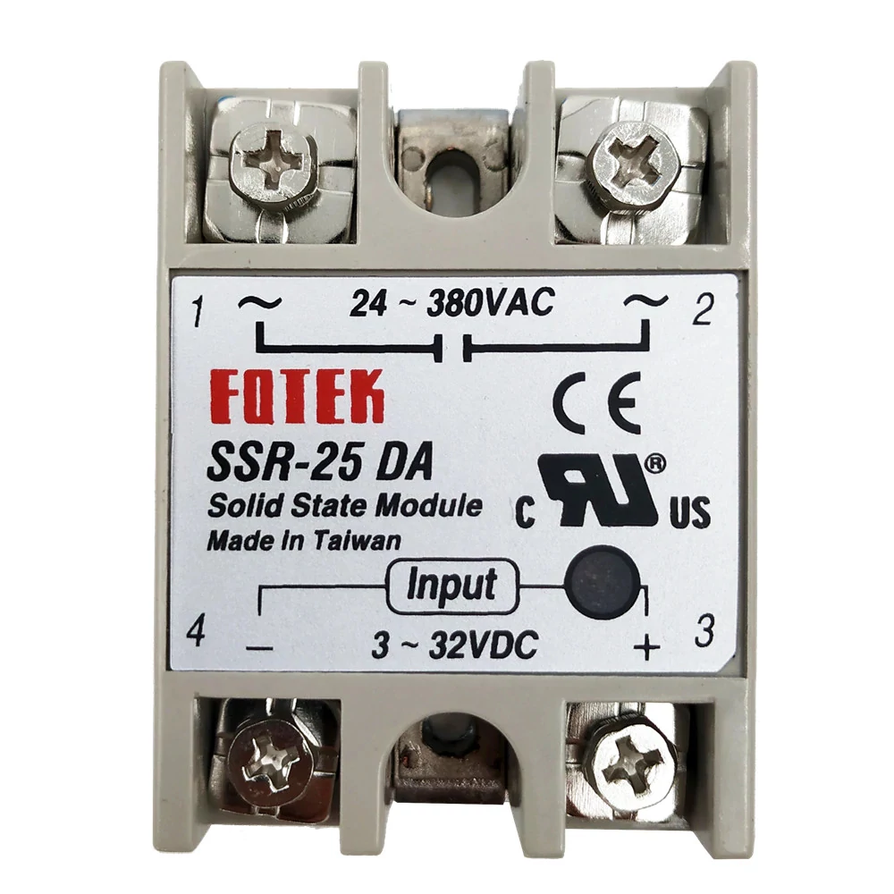 SSR-25 DA szilárdtest relé 25A /380V