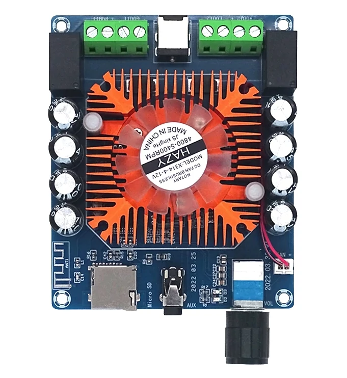 XH-A393 Autós erősítő 4*50W 12V
