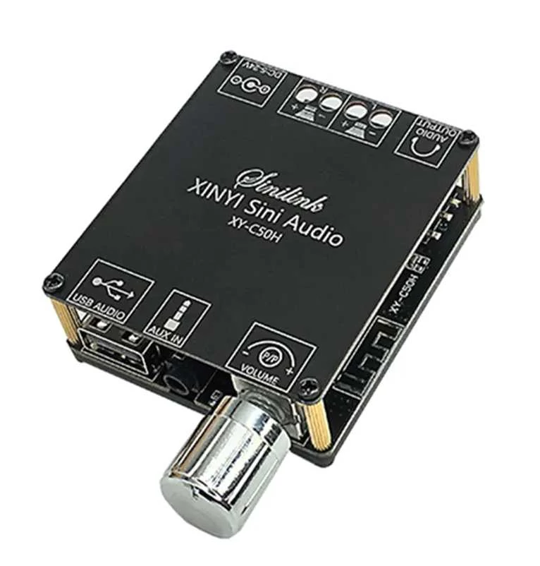 XY-C50H 2x50 W erősítő, BT 5.0 TPA3116