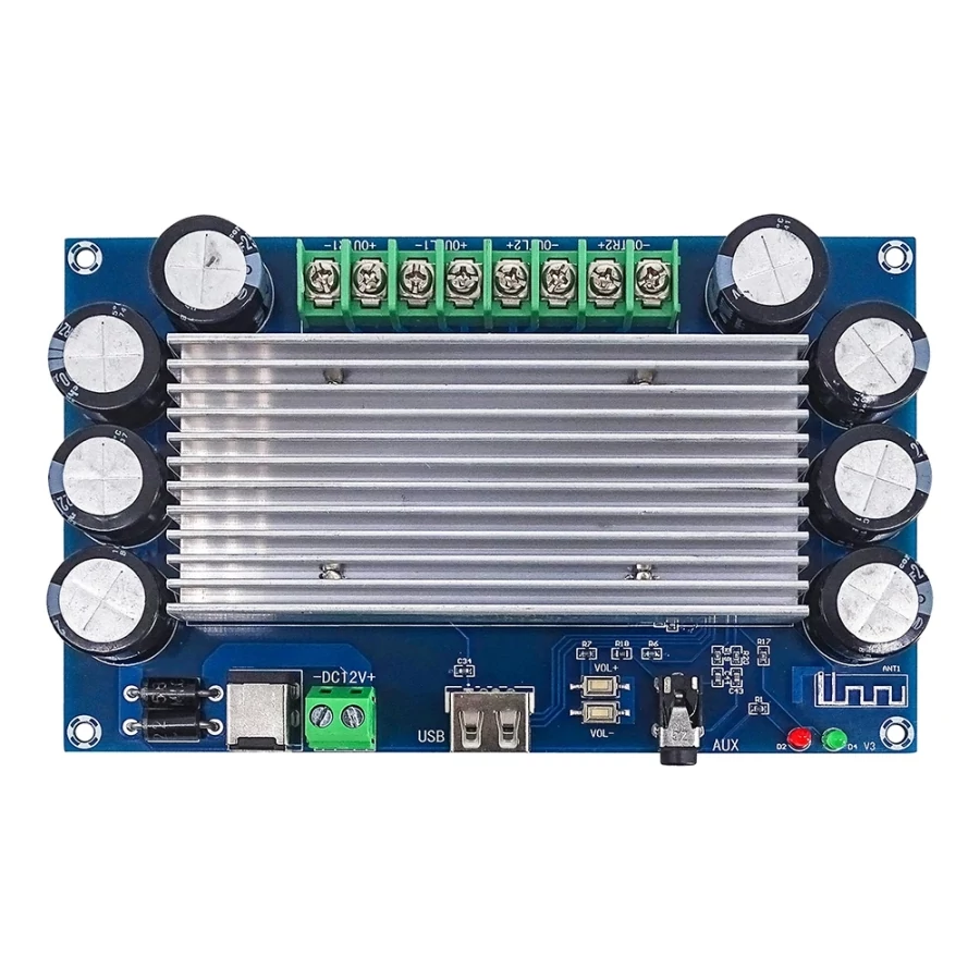 XH-A397 Autós erősítő 4*50W BT 5.0